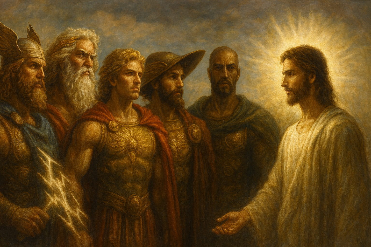 Jesus and Heroes of Old